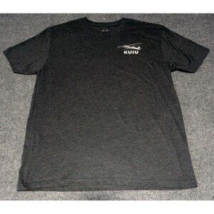 Kuiu Shirt Men's Sz Medium Bush Plane Ultralight Hunting Outdoors Gray